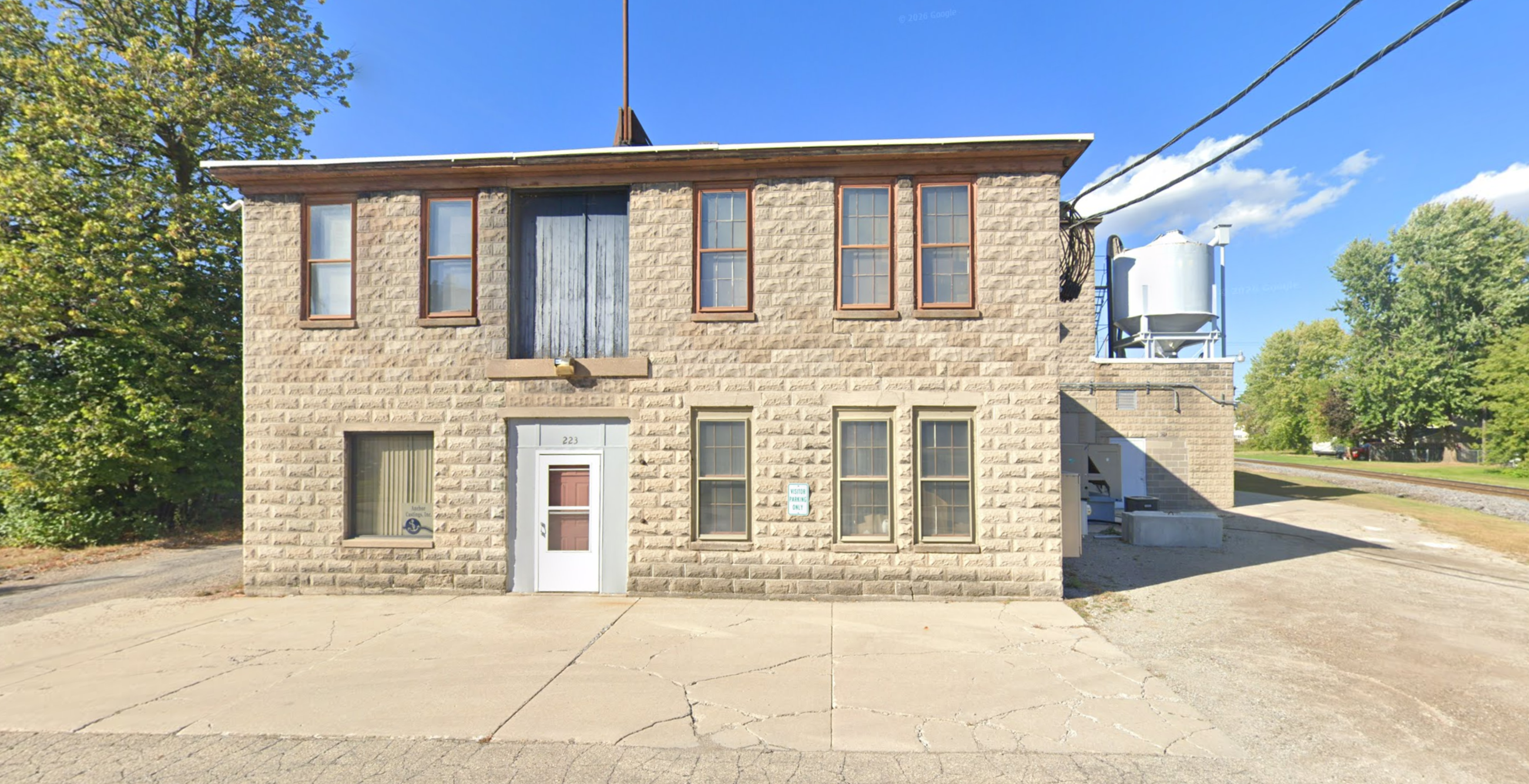 Neenah Bronze and Aluminum Foundry building at 223 Edna Avenue, Neenah, Wisconsin 54956